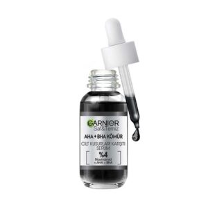 سرم زغالی AHA + BHA گارنیه حاوی نیاسینامید - 30ml